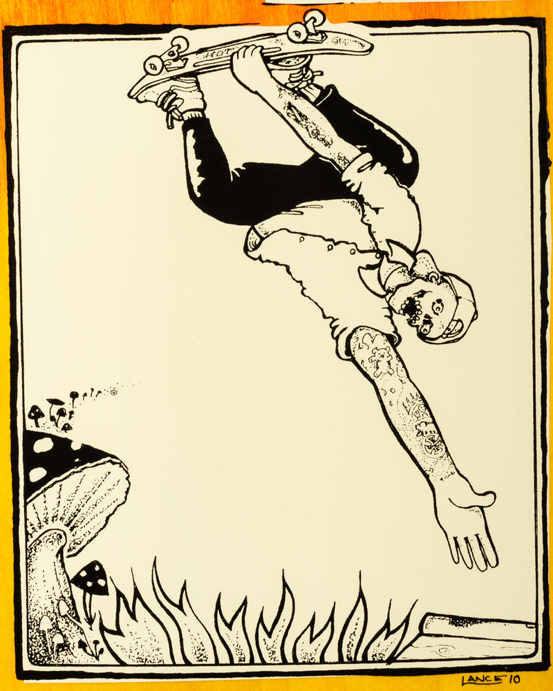 Antihero SSD Grosso Hand Plant Fade 9.25" Deck