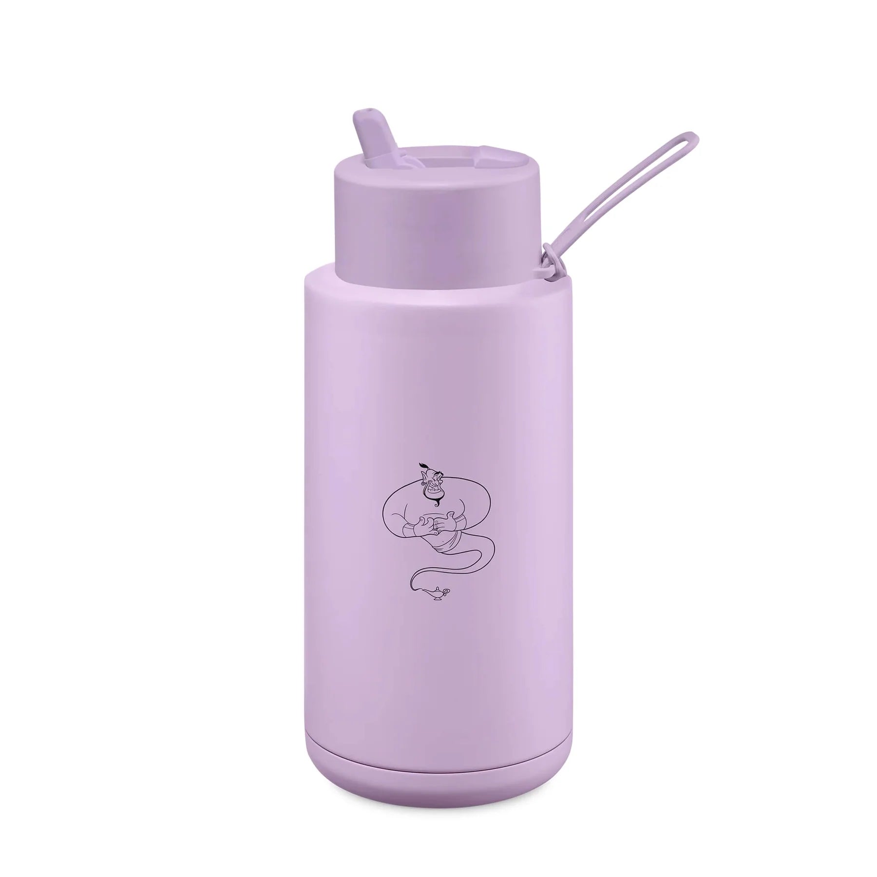 Frank Green Disney Genie Ceramic Reusable Bottle with Flip Lid 1,000ml (34oz) - Lilac Haze
