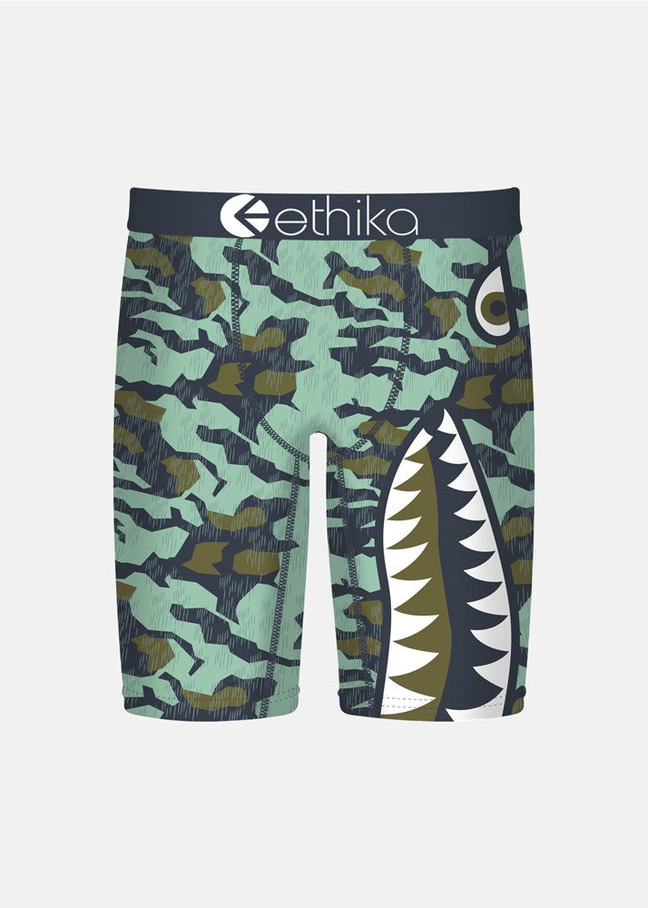 Ethika Boys Bomber Splinter Camo Staple