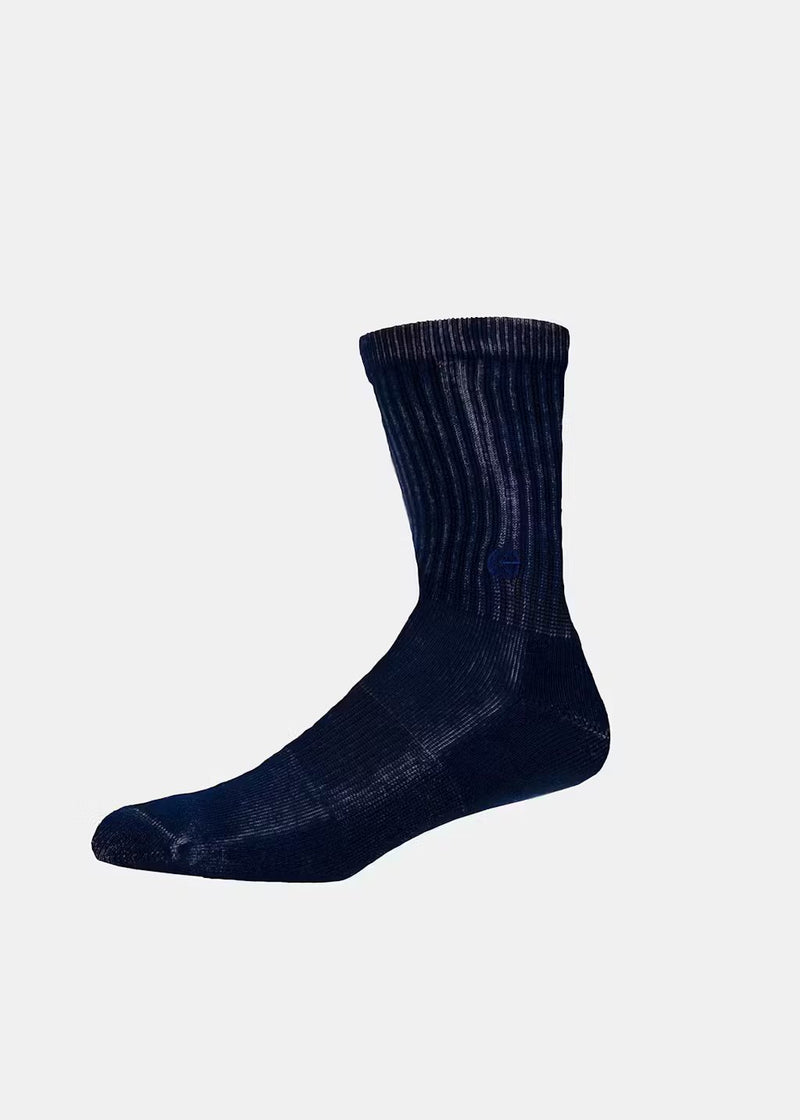 Ethika Boys Crew Sock - Navy Mineral Wash