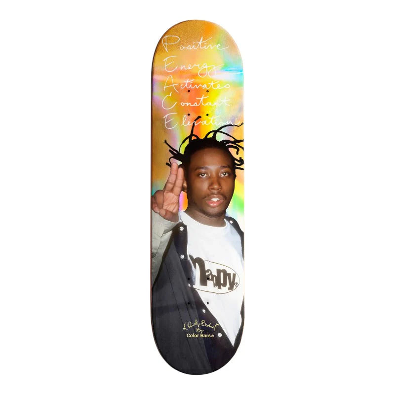 Color Bars Peace 8.25" Deck
