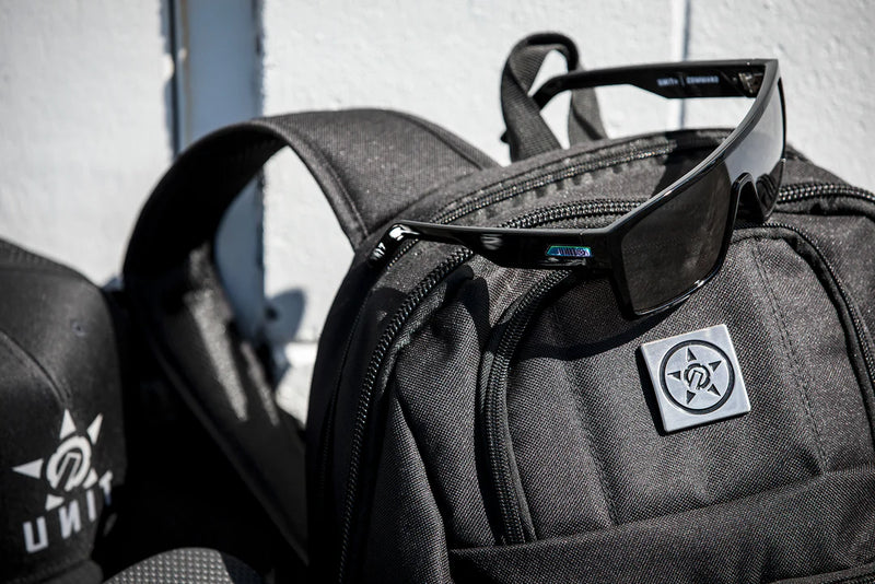 Unit Command Polarised Sunglasses - Gloss Black / Oxidized