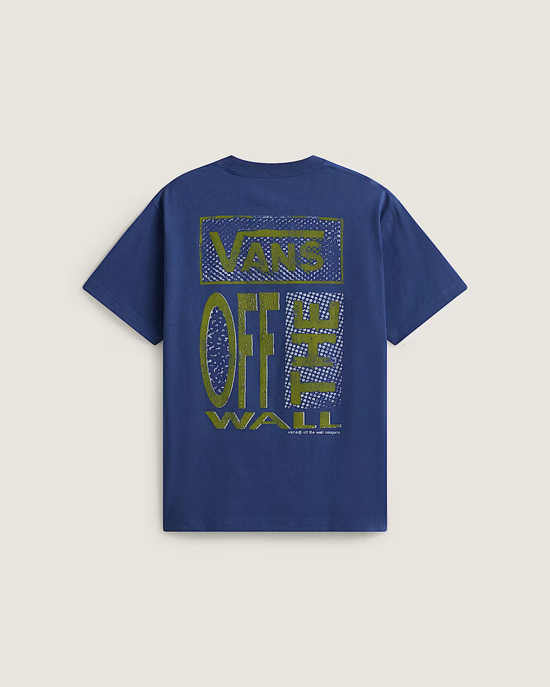 Vans Cut and Paste Tee - True Navy