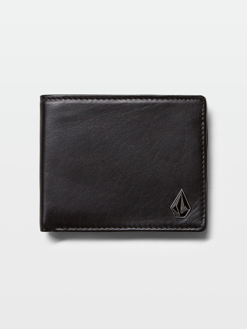 Volcom Single Stone Leather Wallet