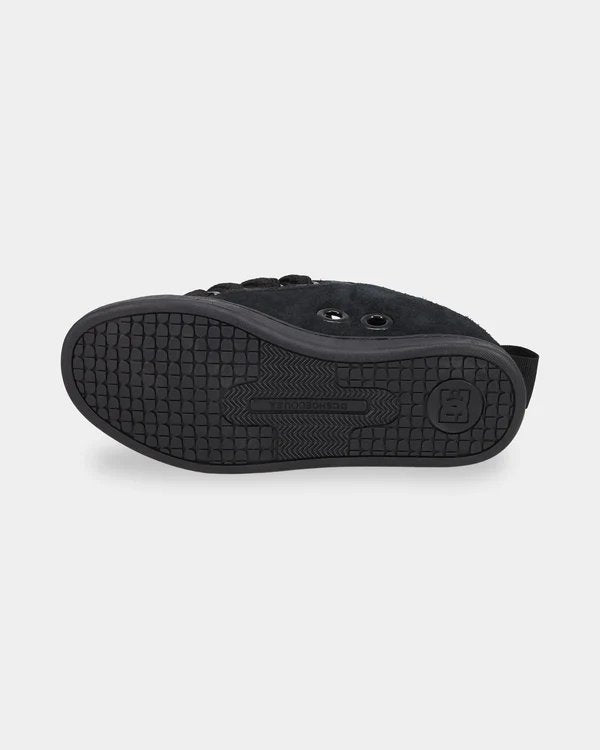 DC Womens Court Graffik Puff - Black/Black/Black