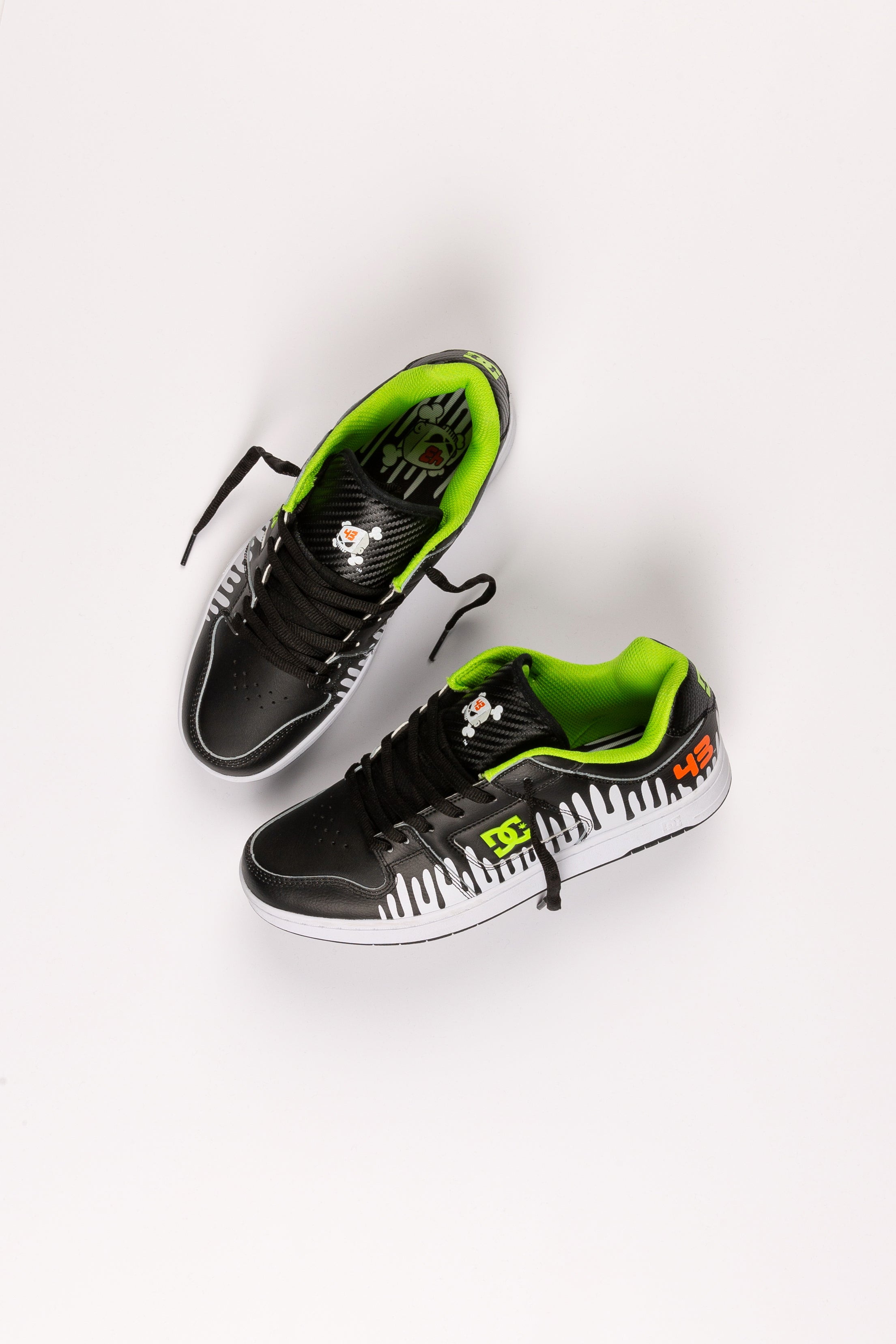 DC x Ken Block Manteca Black/White/Green I Empire Skate NZ