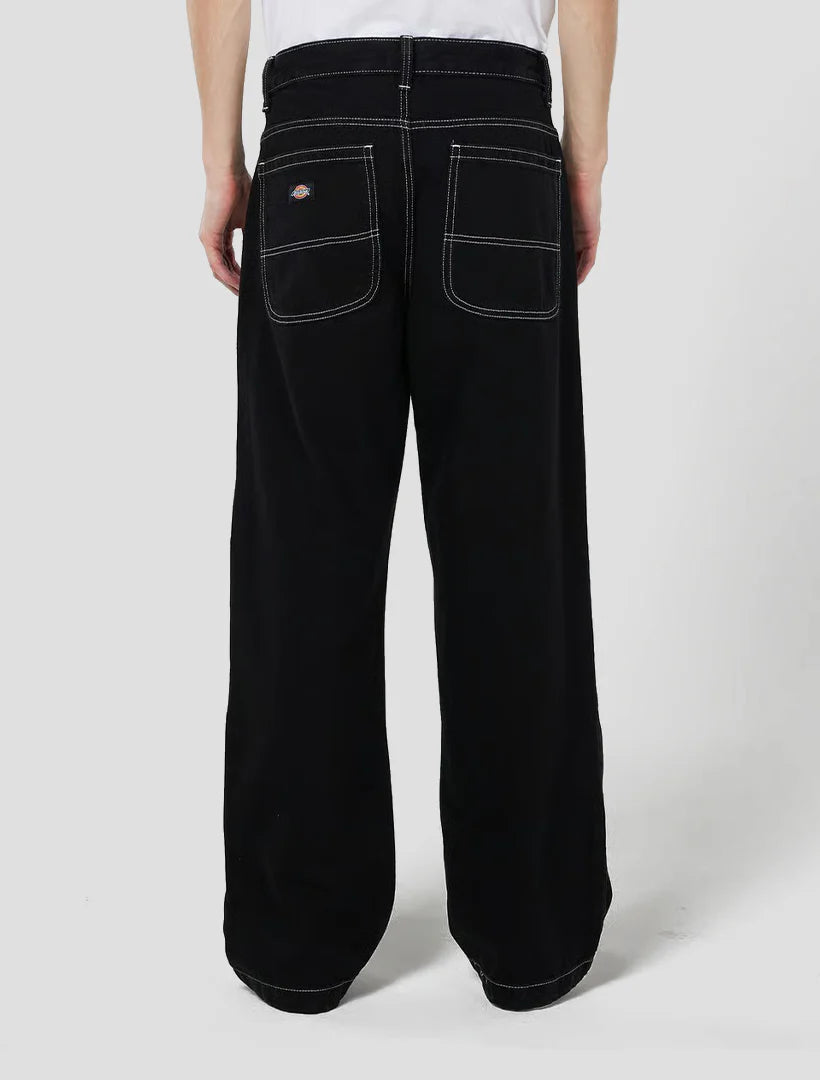 Dickies Denim DK011801 Double Knee Pant - Black Denim