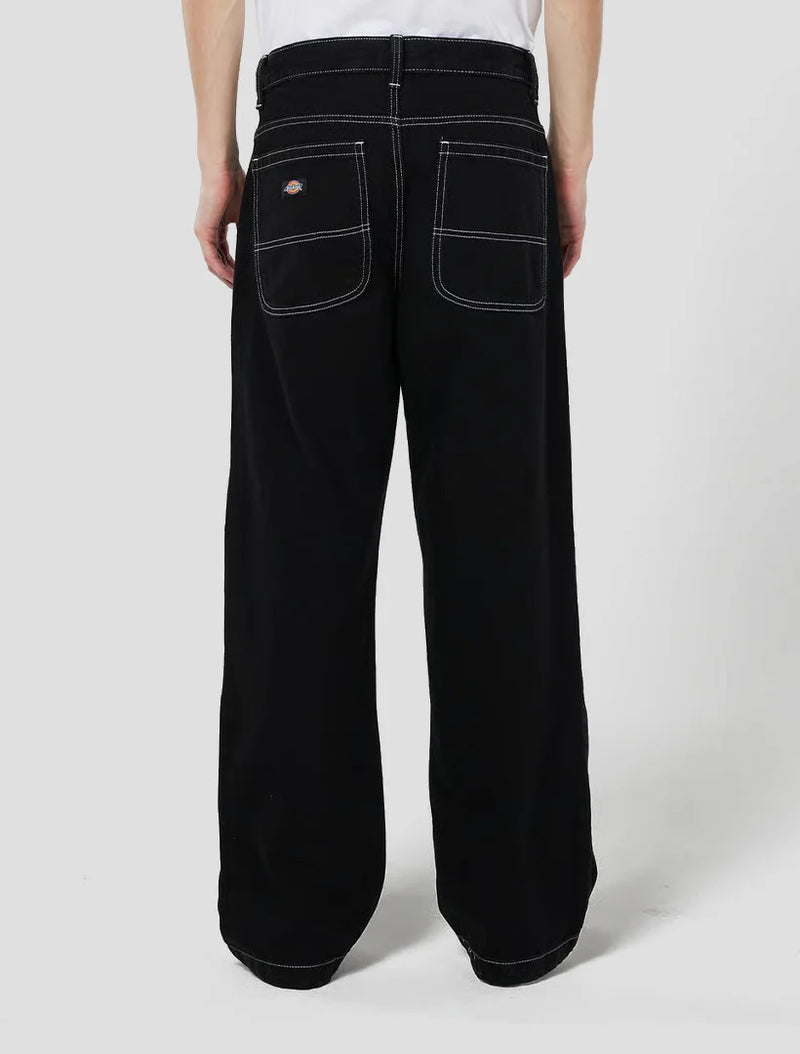 Dickies Denim DK011801 Double Knee Pant - Black Denim