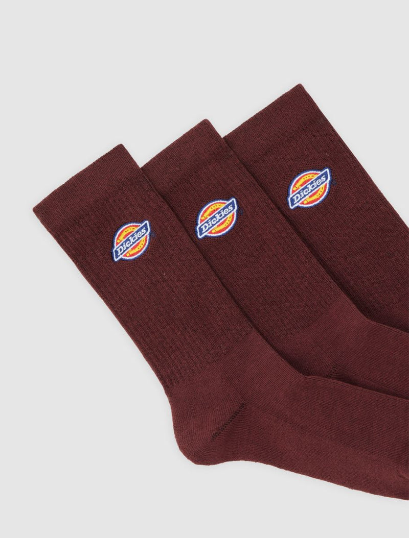 Dickies Valley Grove 3 Pack Crew Socks
