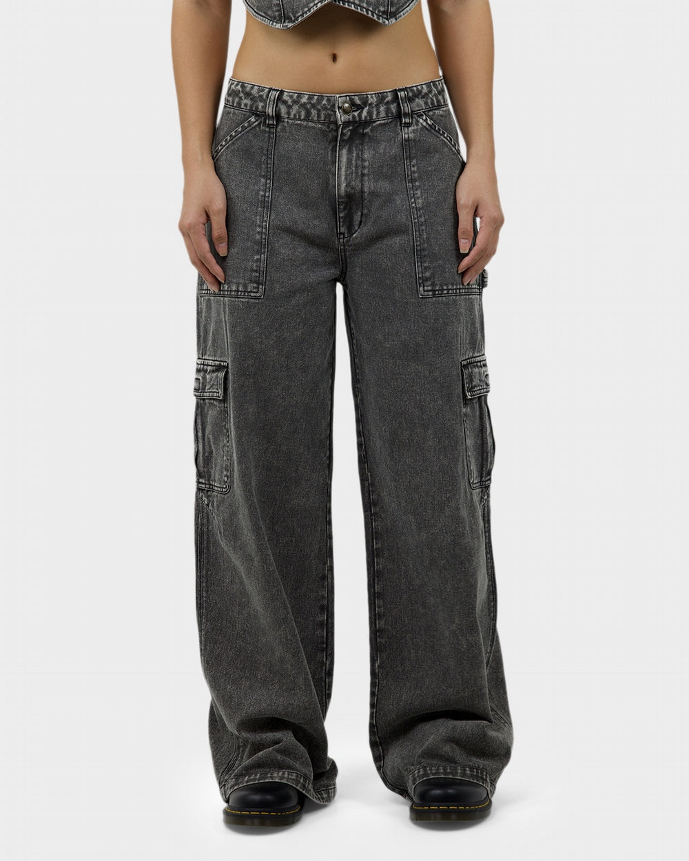 Dickies Voss Utility Aged Demim Women's Pant