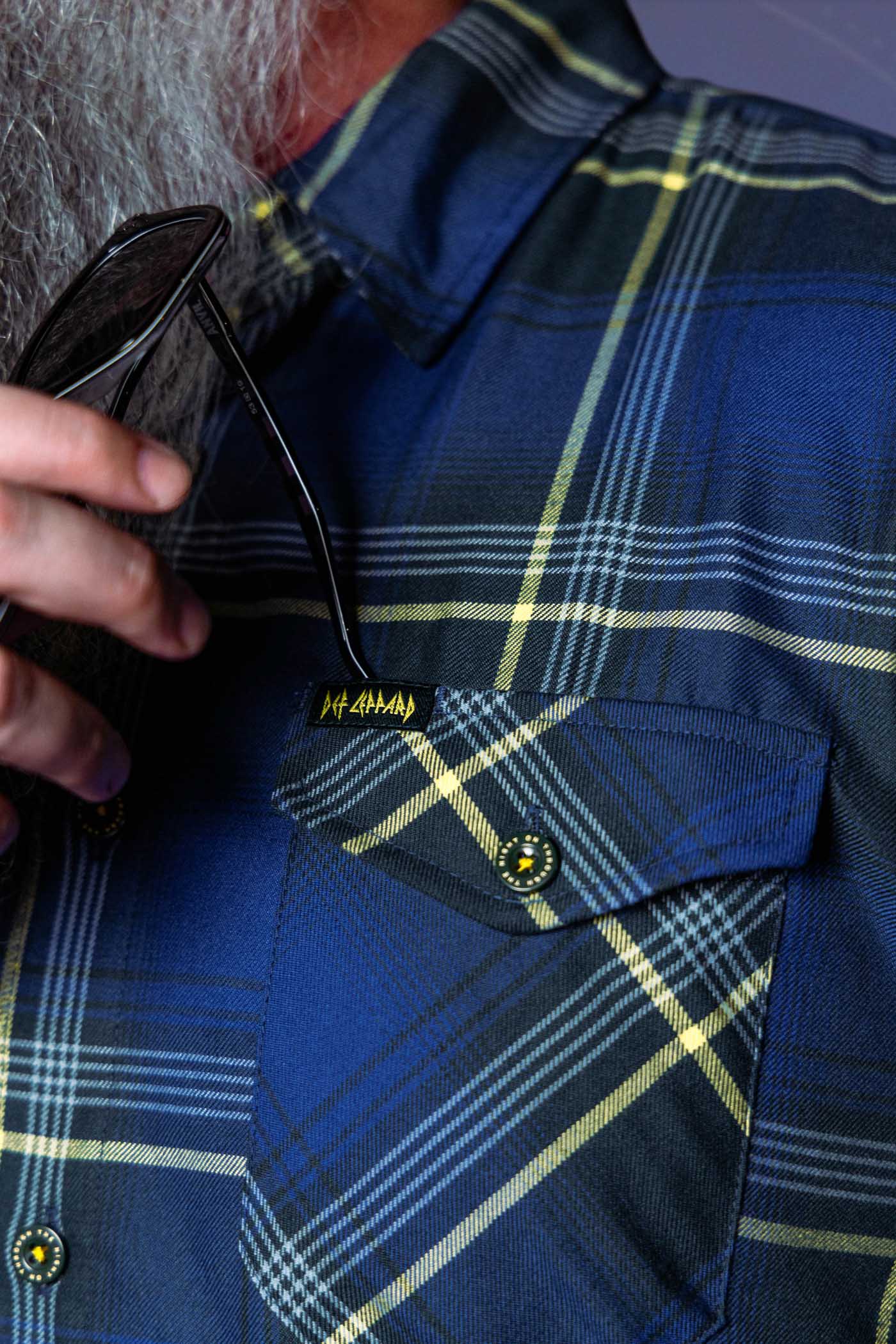 Dixxon Def Leppard - On Through The Night Flannel