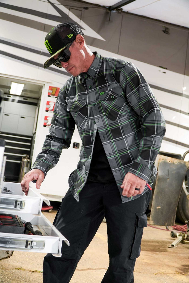 Dixxon The Ghost Ride - Brian Deegan Flannel