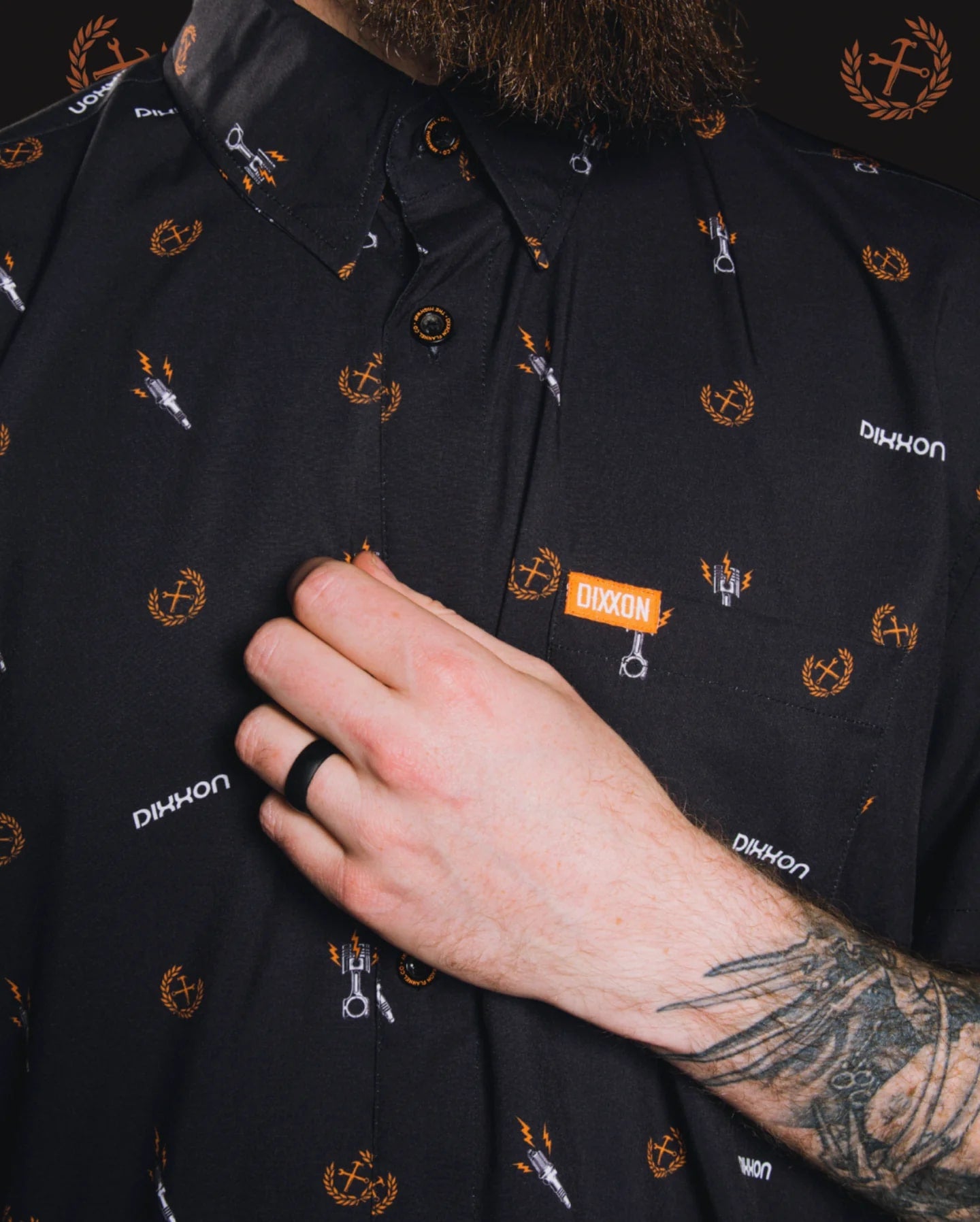 Dixxon Highway Short Sleeve Party Shirt