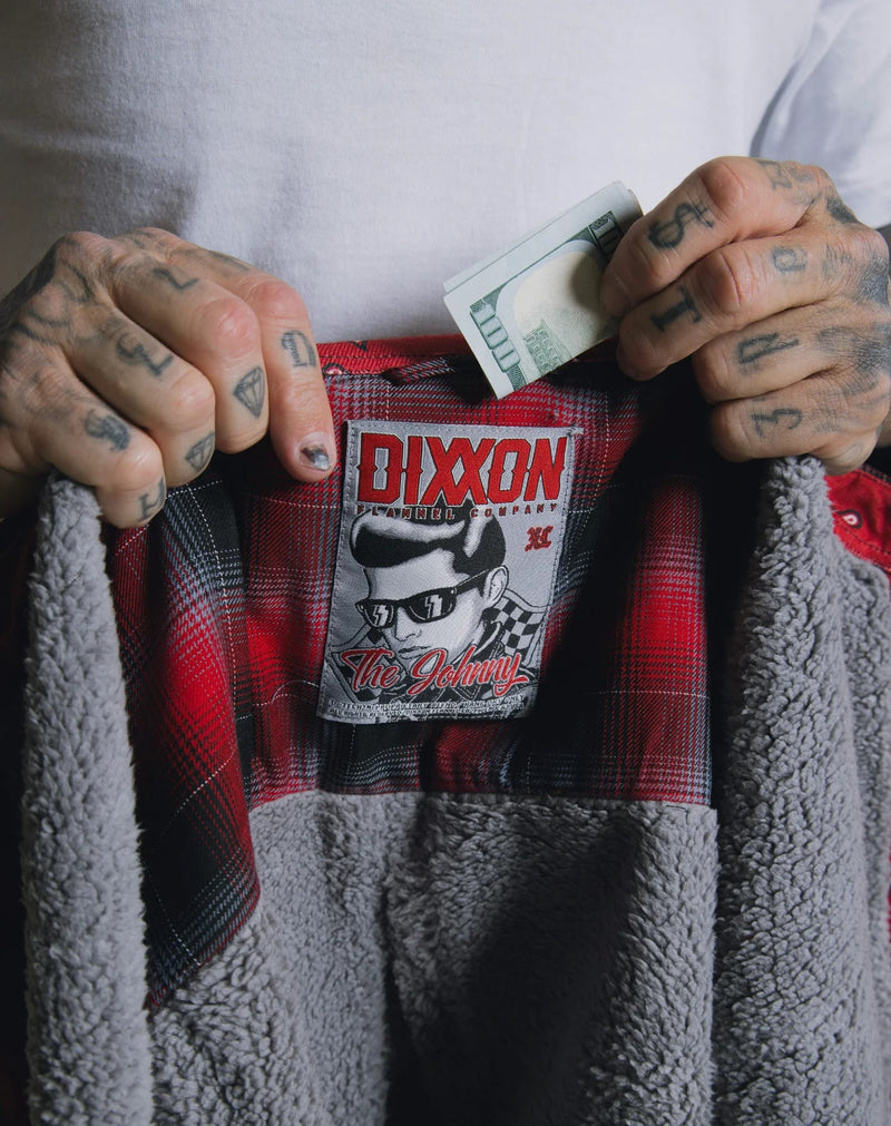 Dixxon Johnny Sherpa Lined Flannel Jacket