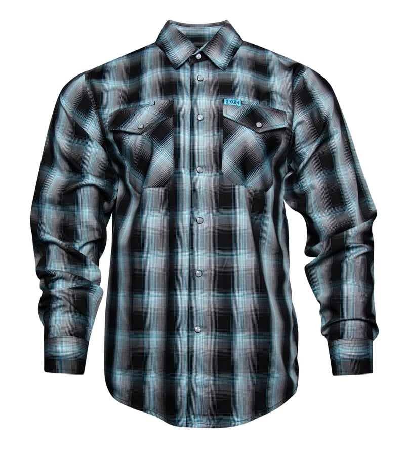Dixxon Morning Fog Bamboo Long Sleeve Flannel