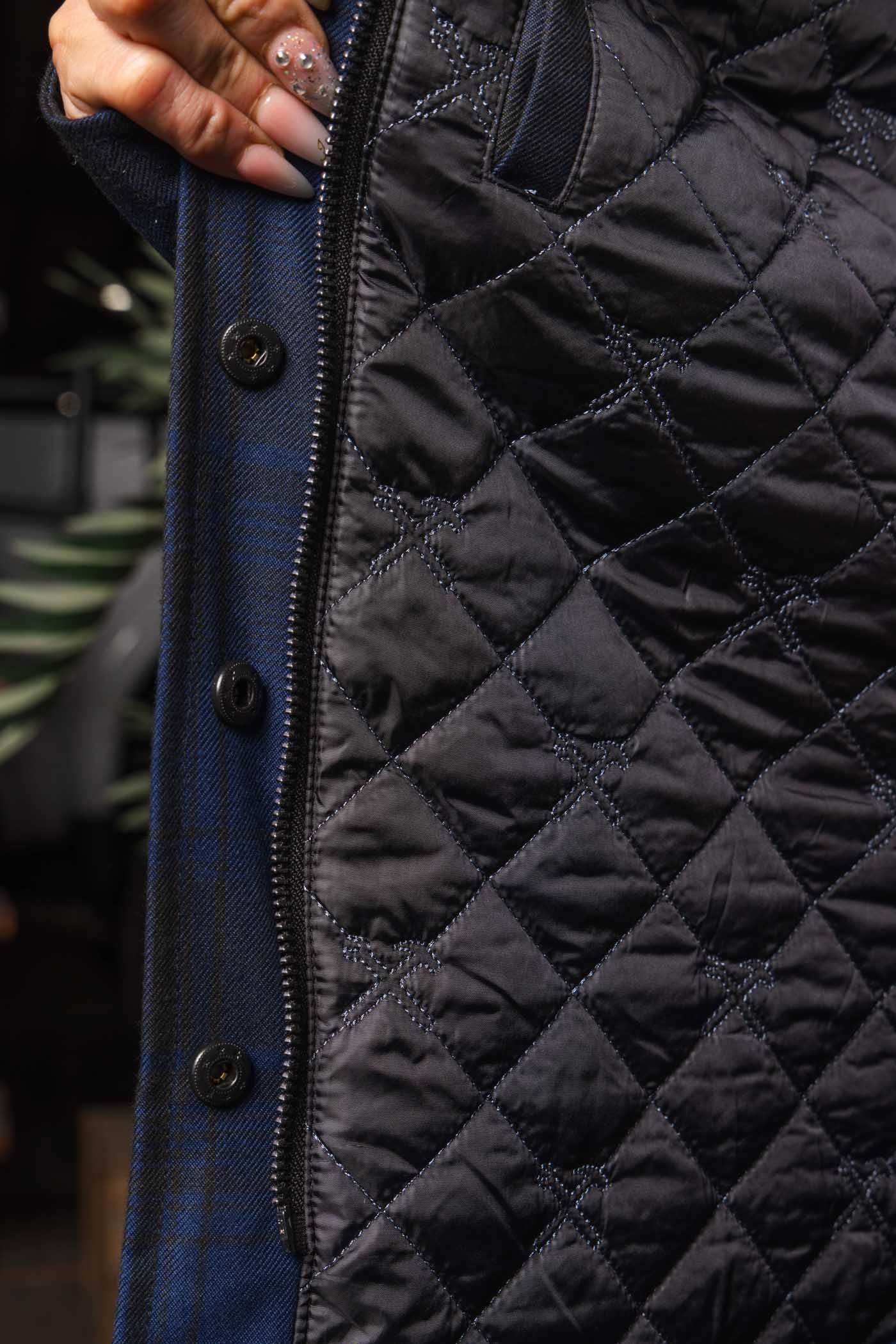 Dixxon Obscura Quilted Flannel Jacket