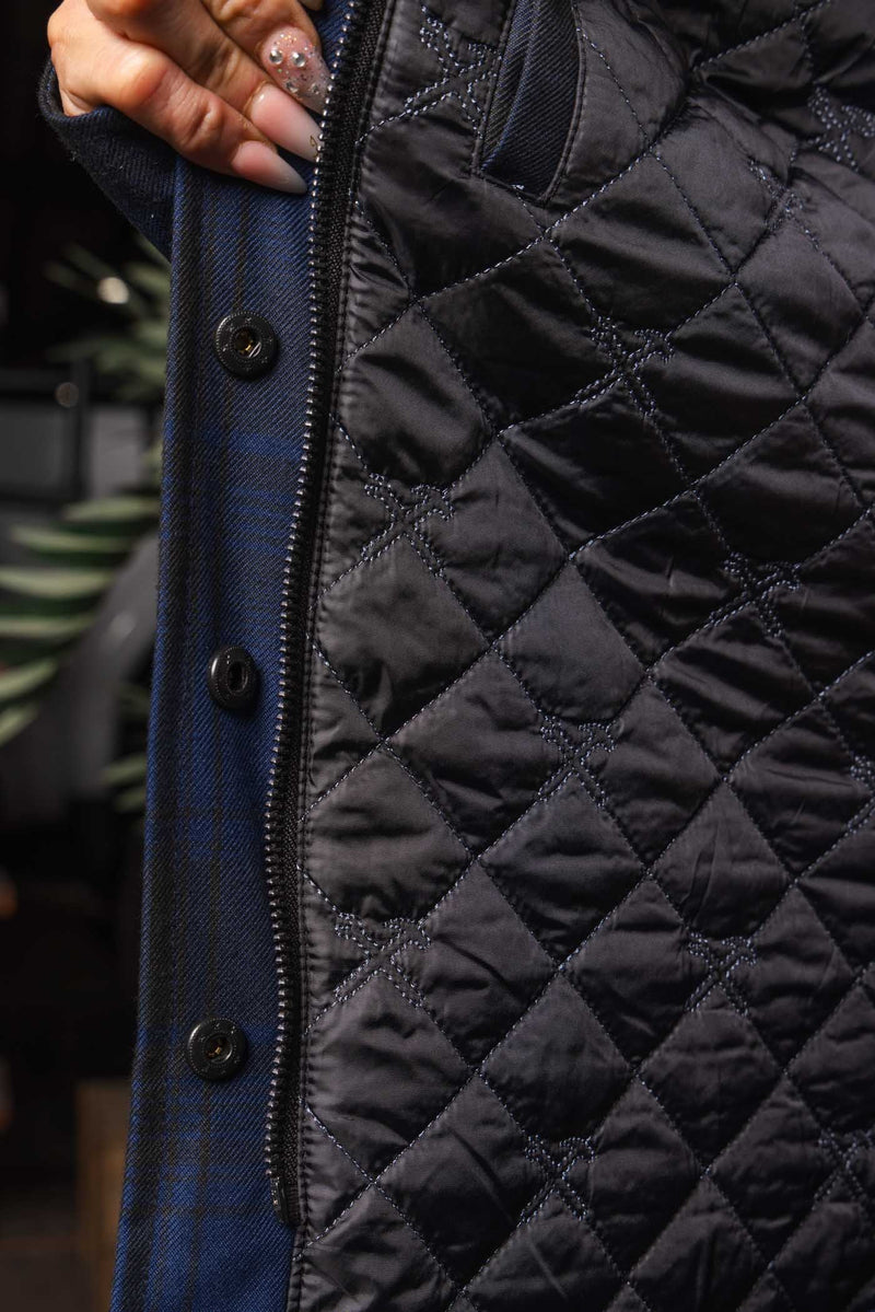Dixxon Obscura Quilted Flannel Jacket