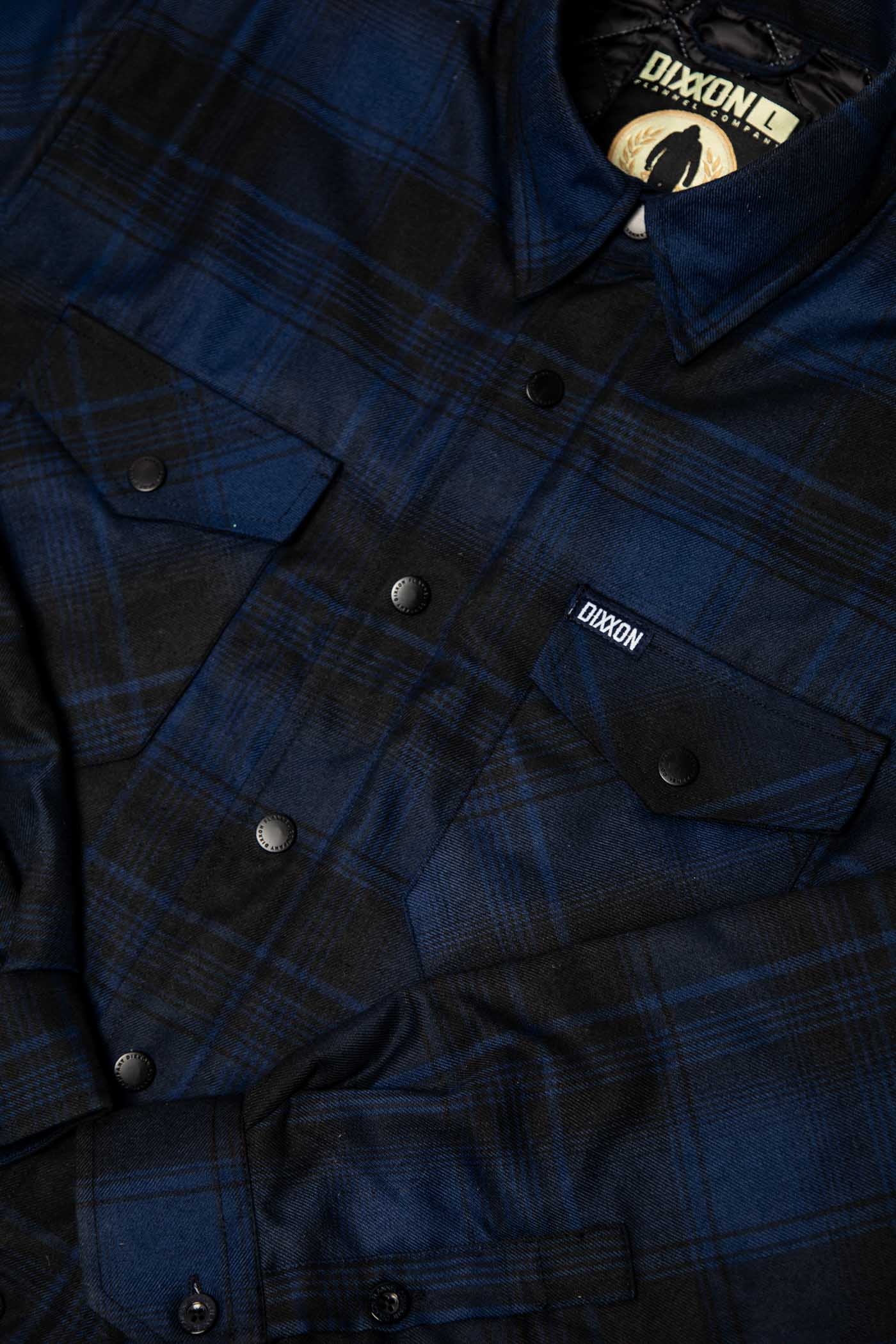 Dixxon Obscura Quilted Flannel Jacket