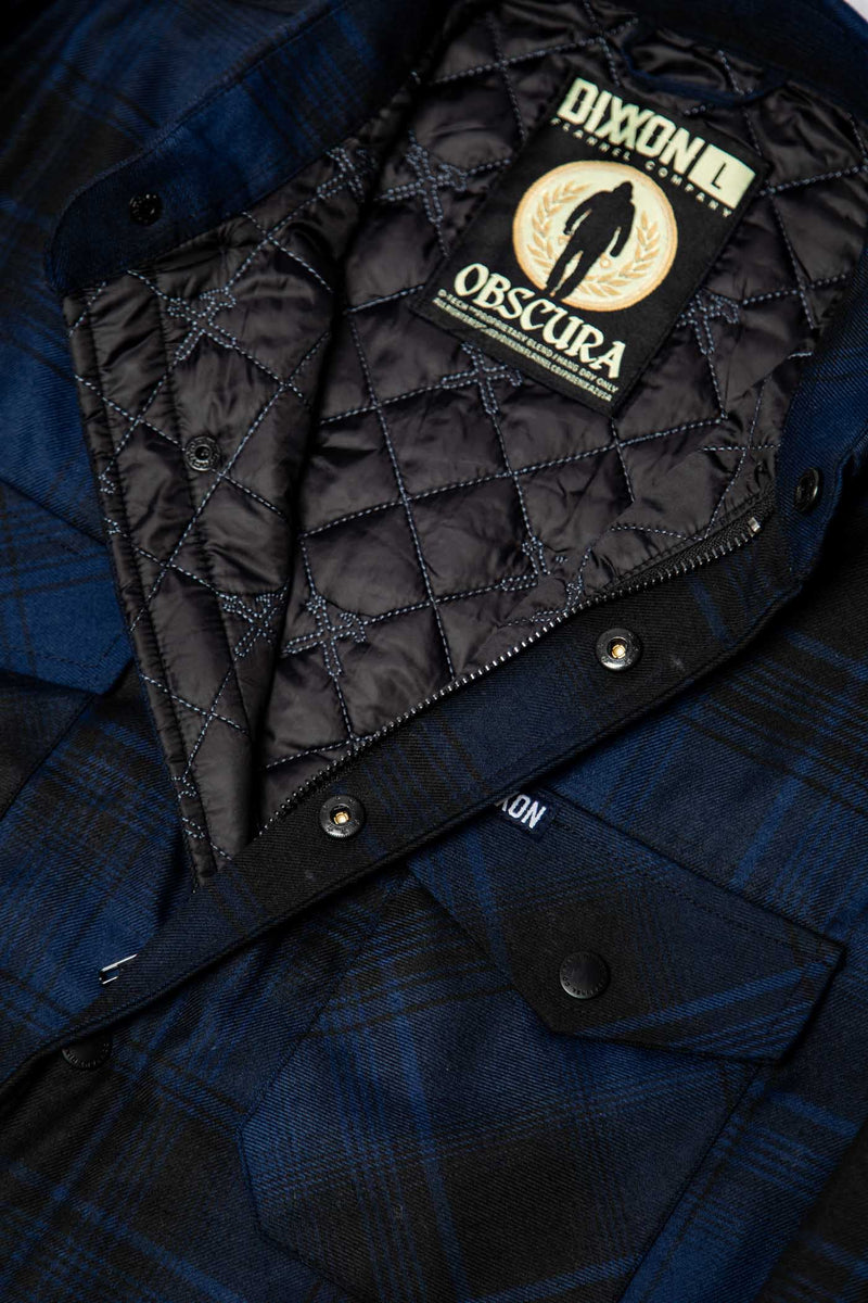 Dixxon Obscura Quilted Flannel Jacket