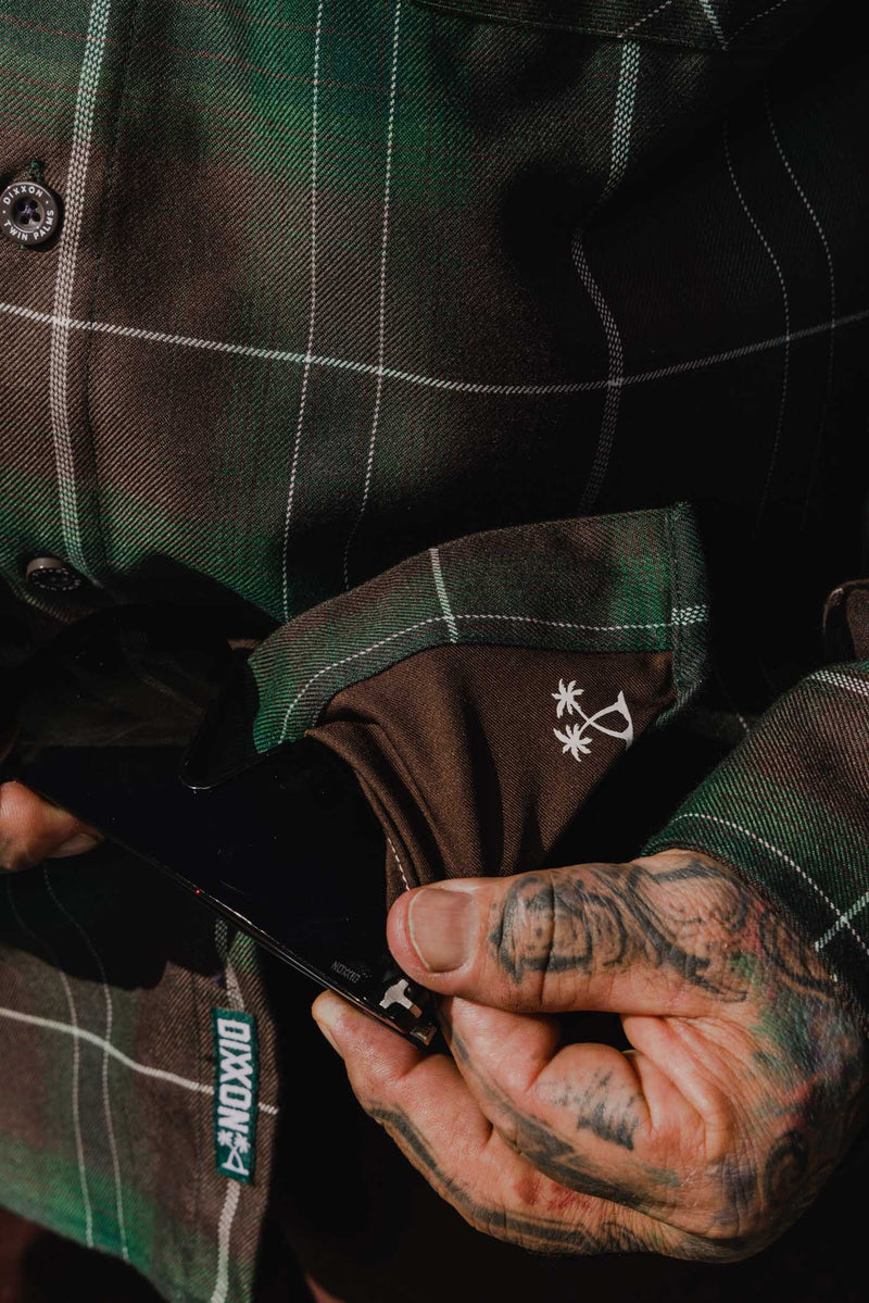 Dixxon Twin Palms Flannel