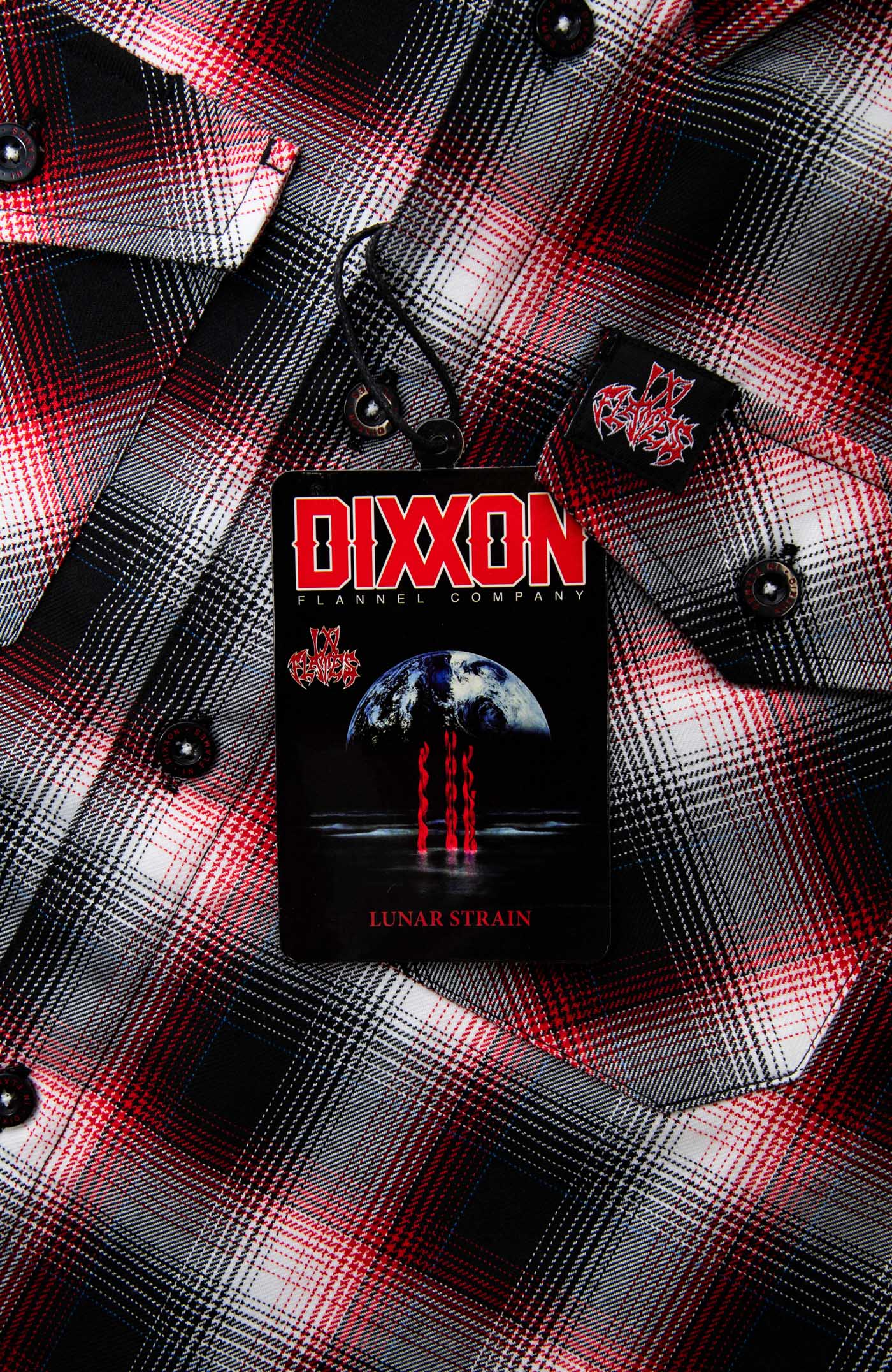 Dixxon In Flames - Lunar Strain Flannel