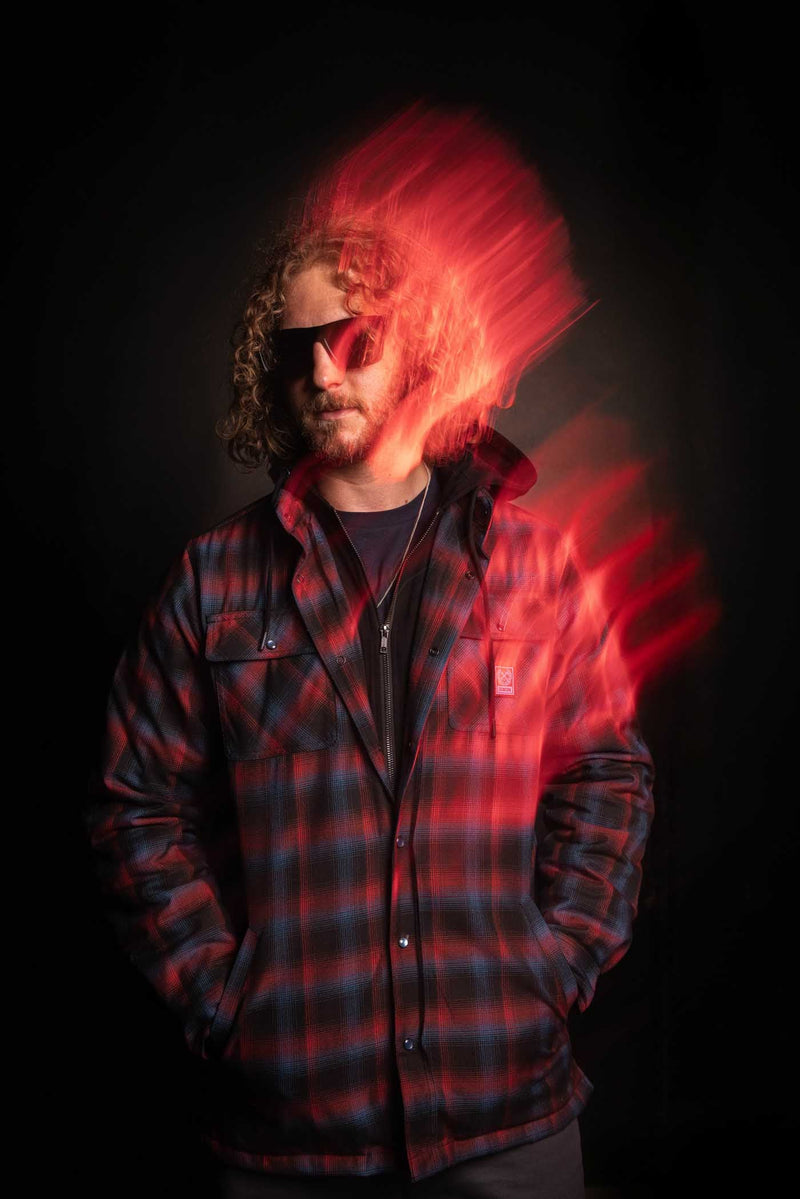 Dixxon Dimension Hooded Flannel Jacket