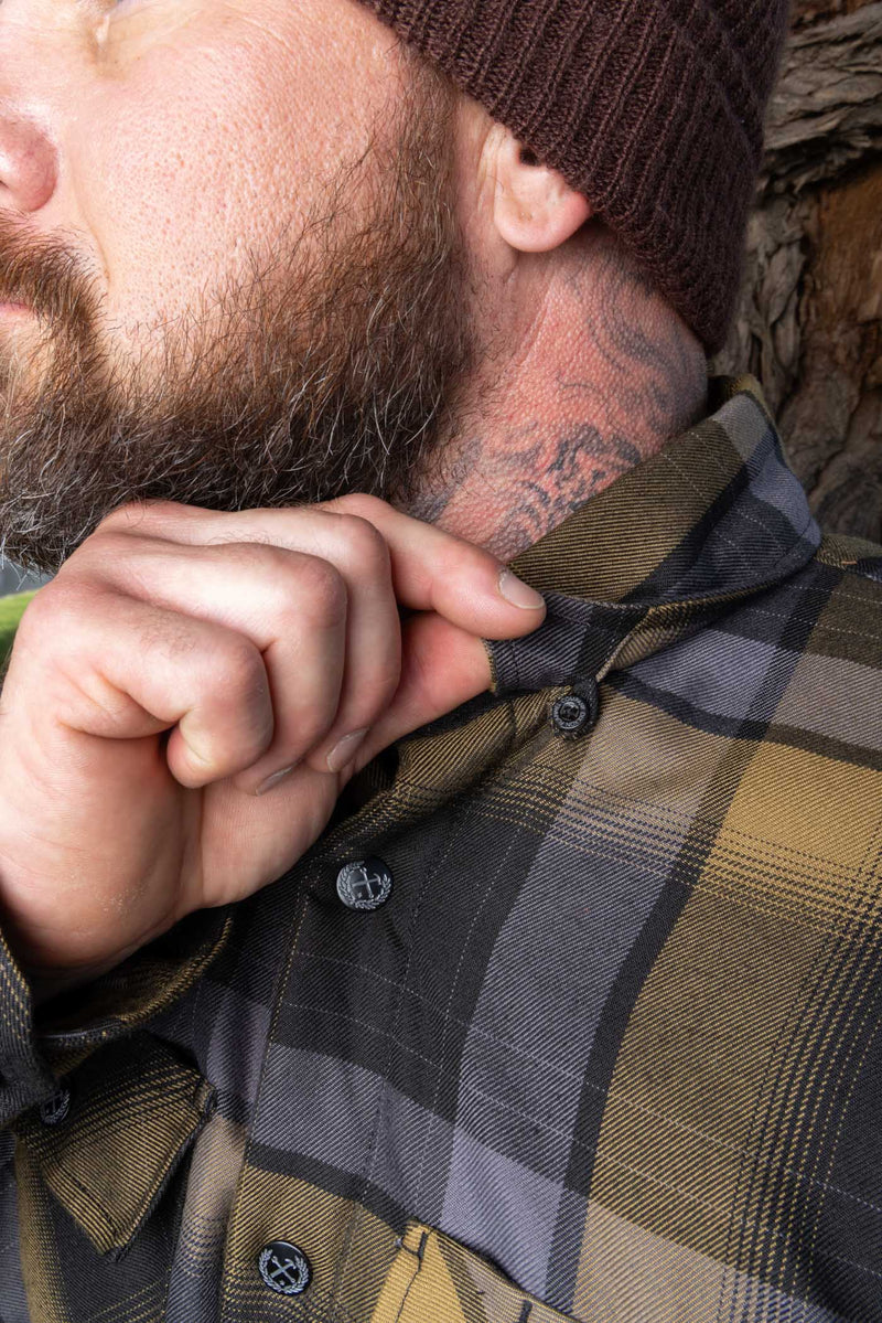 Dixxon Knox Sherpa Lined Flannel Jacket