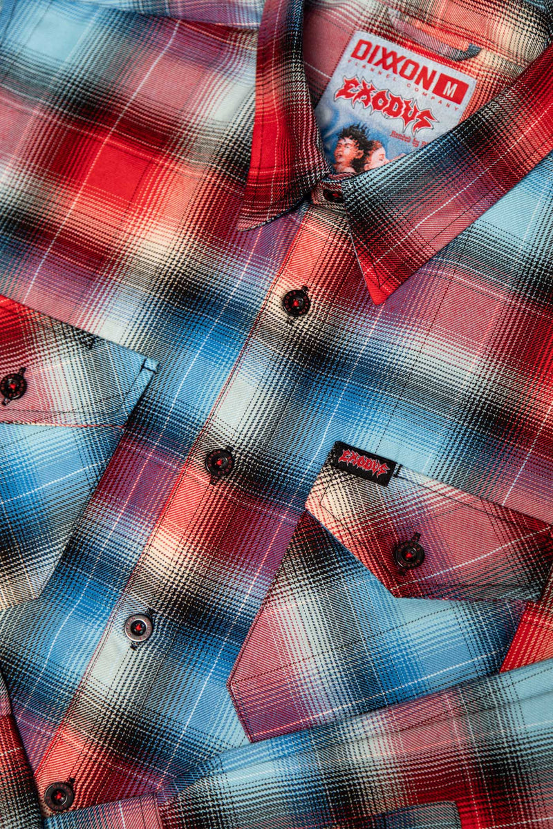 Dixxon Exodus Bonded By Blood Flannel