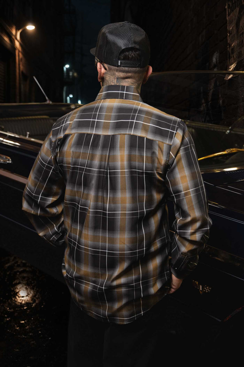 Dixxon Gypsy Gold Longsleeve Bamboo Shirt
