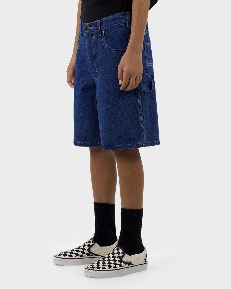 Dickies DX200Y Youth Relaxed Fit Denim Carpenter Short