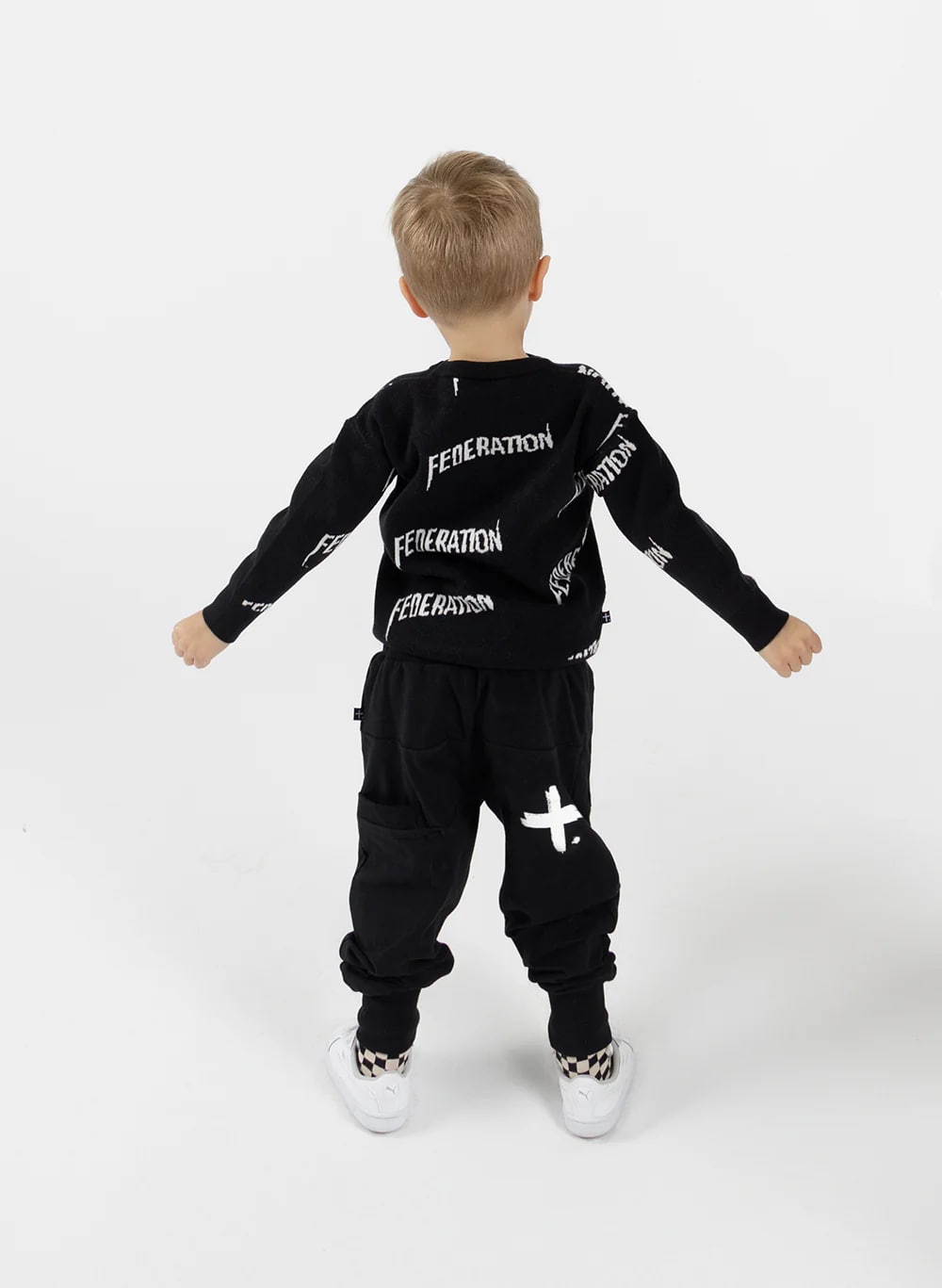 Federation Kids Repping Crew - Black