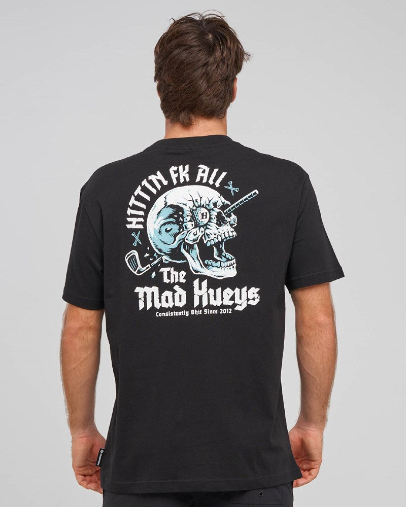 The Mad Hueys HITTIN FK ALL | SS TEE