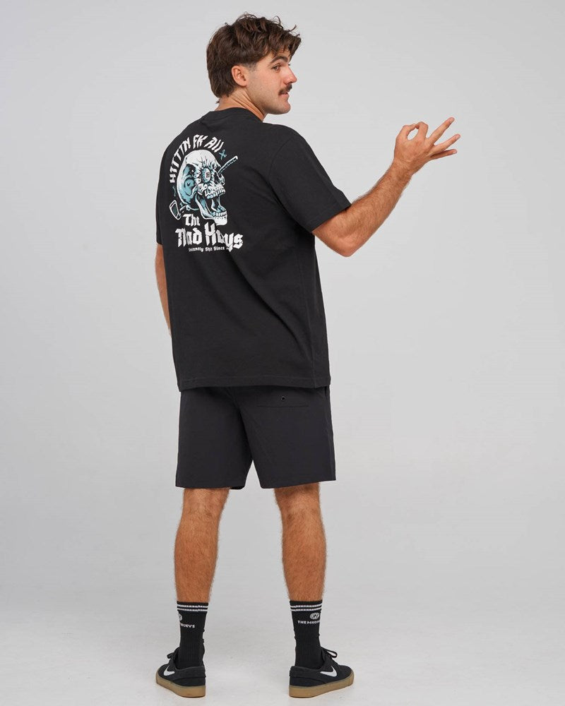 The Mad Hueys HITTIN FK ALL | SS TEE