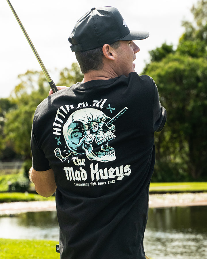 The Mad Hueys HITTIN FK ALL | SS TEE