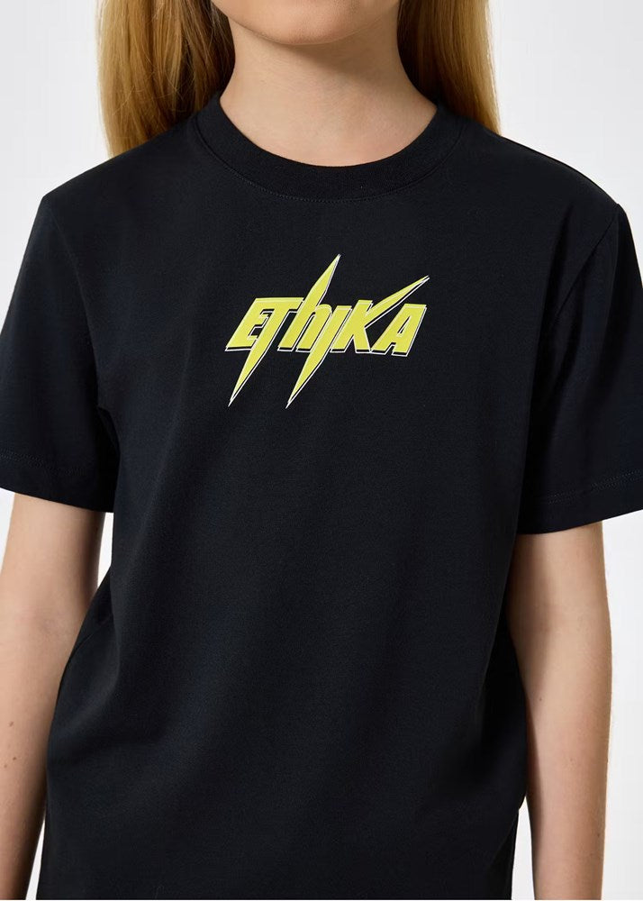 Ethika Girls Bolt Midnight Tee