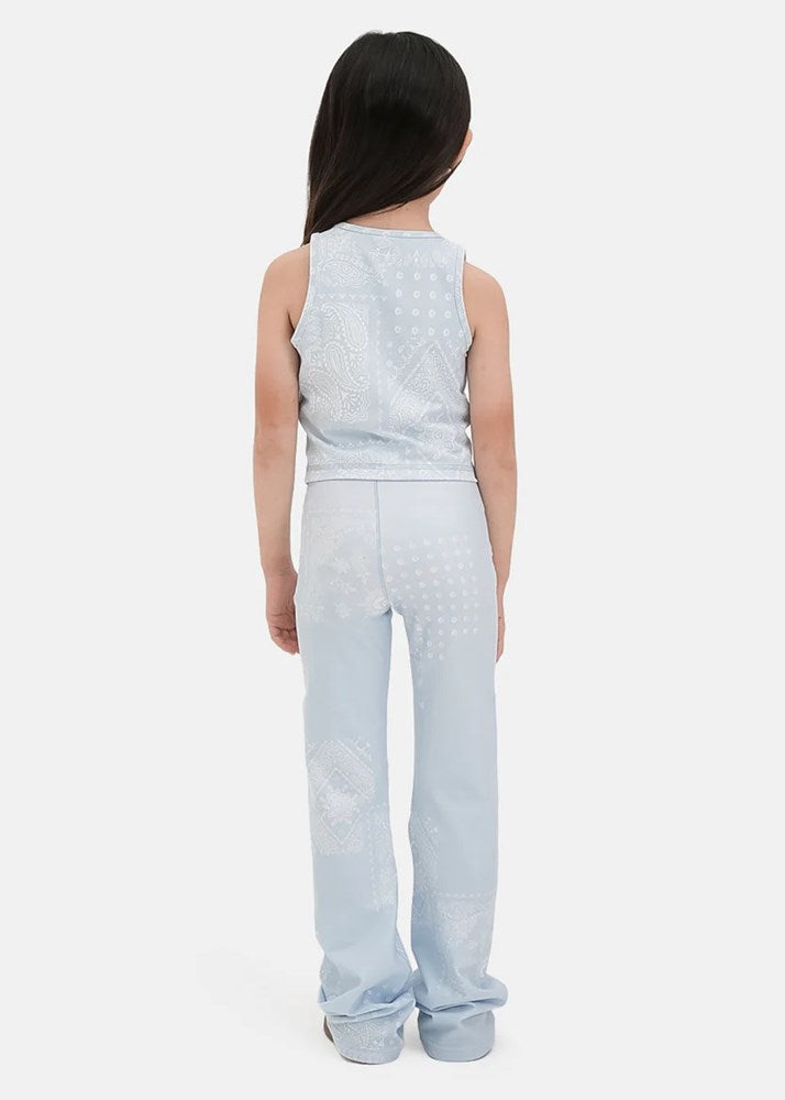 Ethika Girls Ice Paisley Long Line Bra