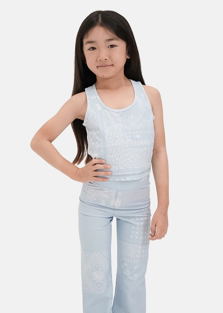 Ethika Girls Ice Paisley Long Line Bra