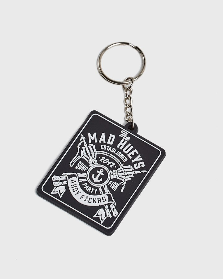 The Mad Hueys Get Bent Keyring