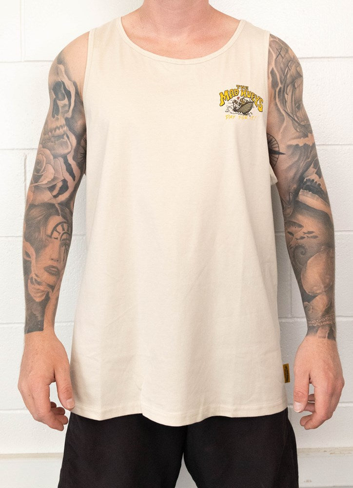 The Mad Hueys Tins and Tinnies Tank