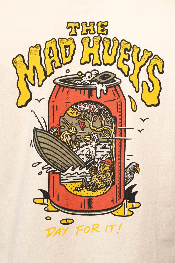 The Mad Hueys Tins and Tinnies Tank