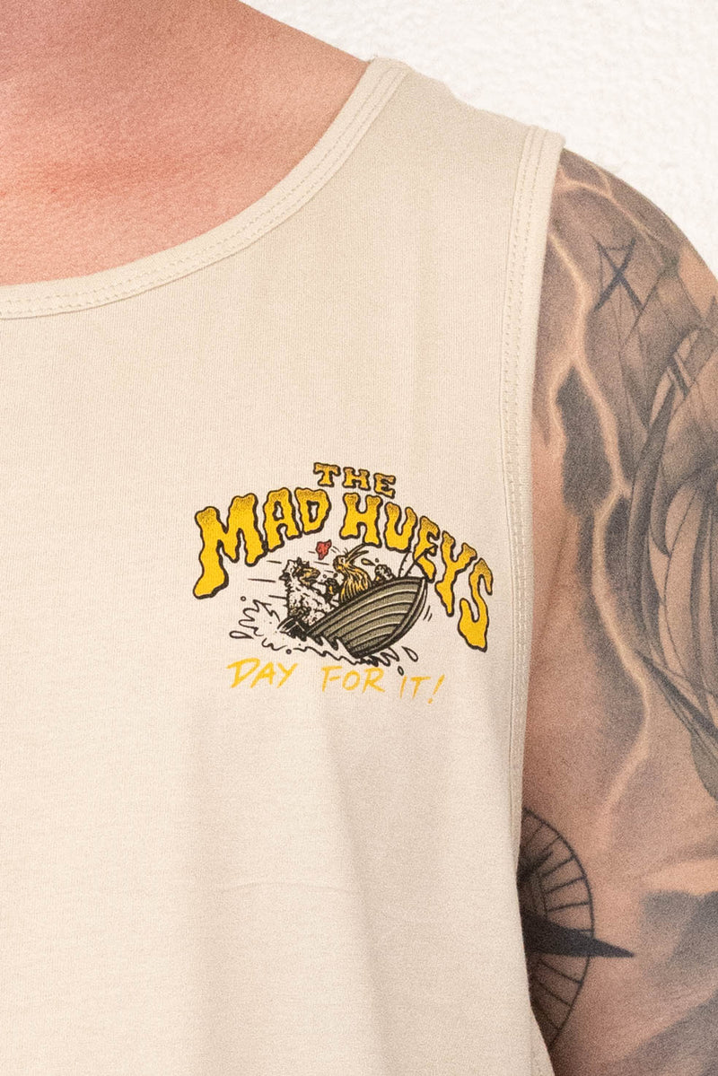 The Mad Hueys Tins and Tinnies Tank