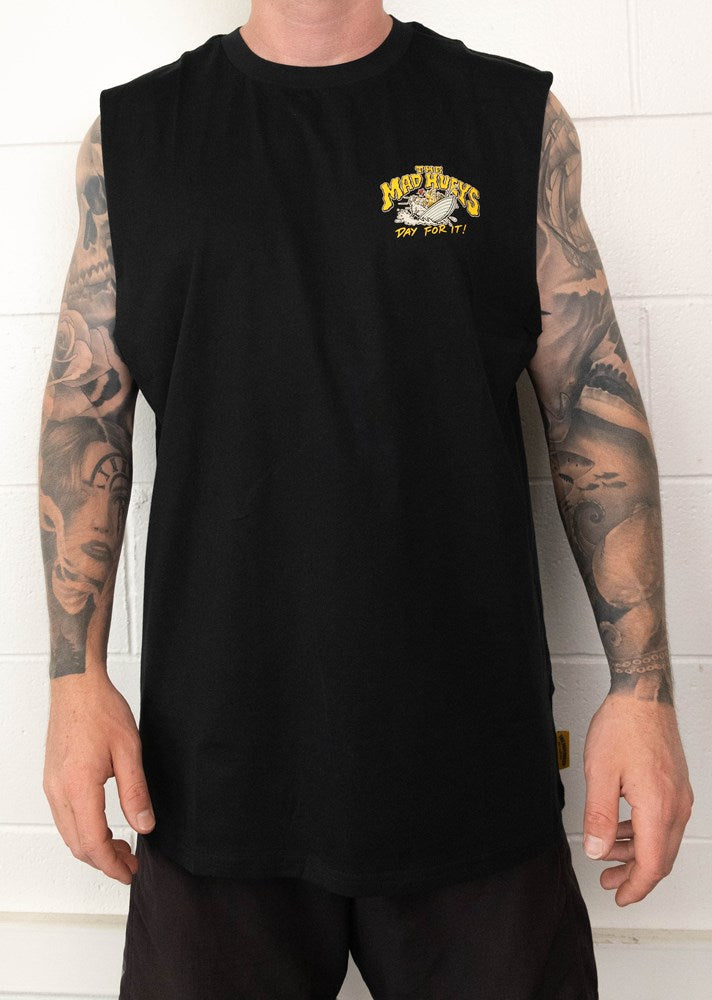 The Mad Hueys Tins and Tinnies NZ Muscle