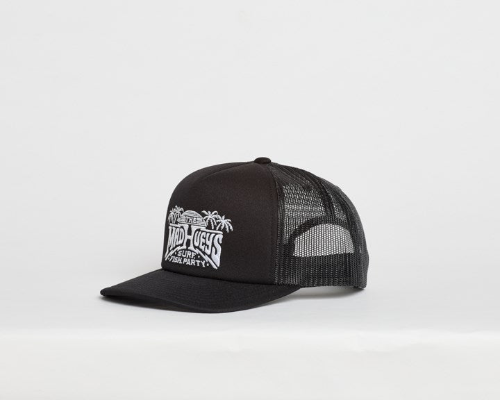 The Mad Hueys Palm Paradise Foam Trucker