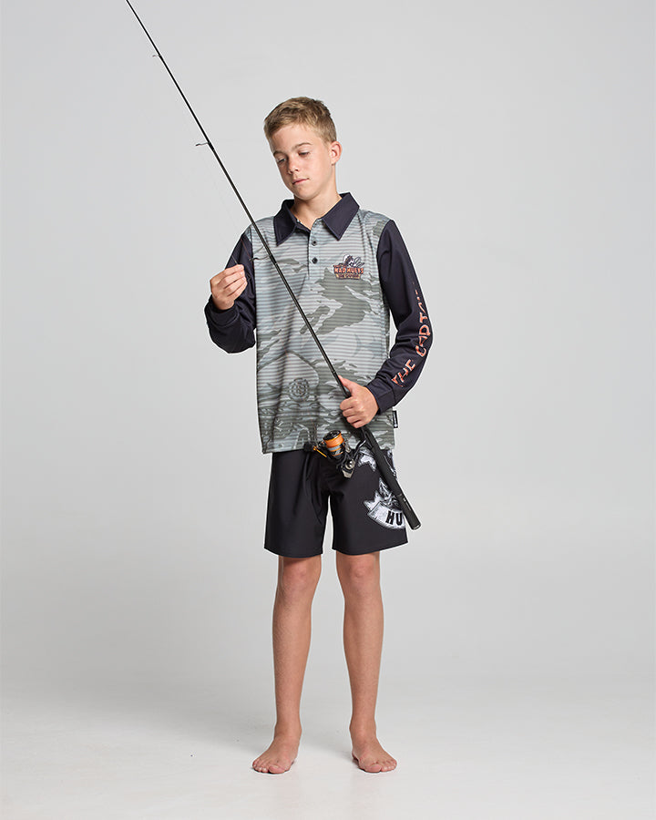 The Mad Hueys THE ISLAND CAPTAIN | YOUTH UPF 50+ FISHING JERSEY