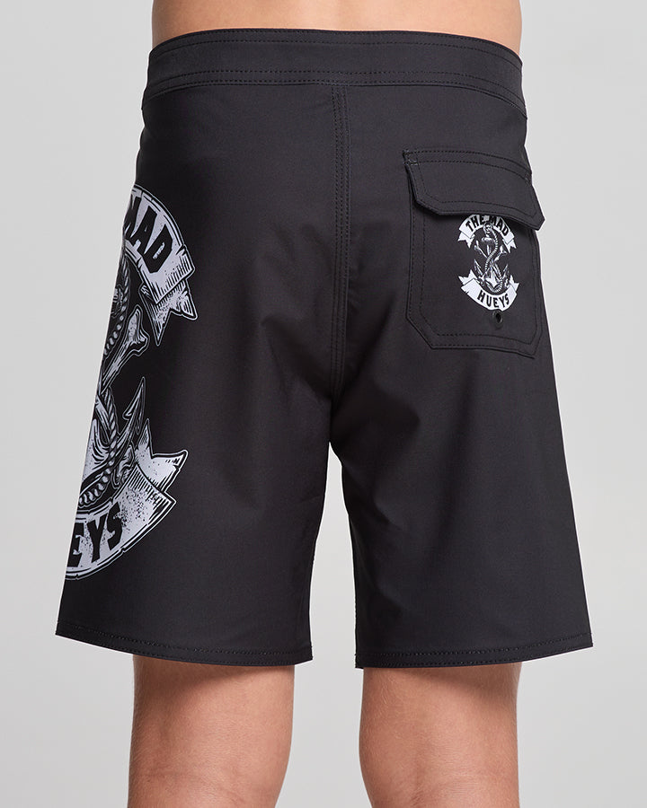 The Mad Hueys ANCHOR BONES | YOUTH 14" BOARDSHORT