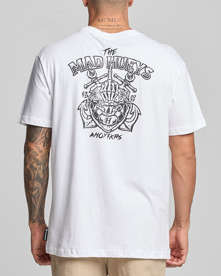 The Mad Hueys AHOY FKRS | SS TEE