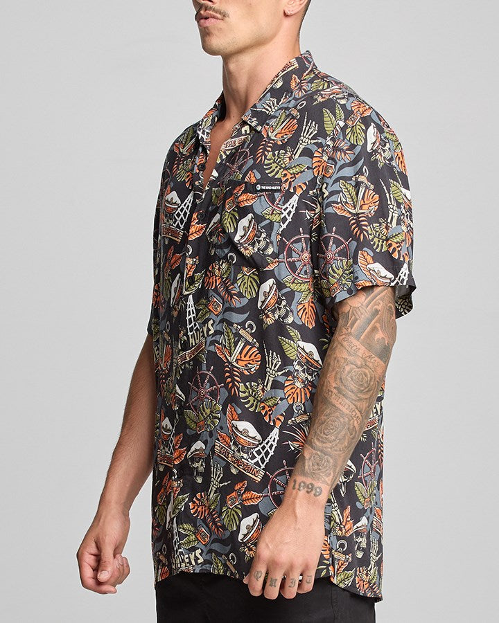 The Mad Hueys THE ISLAND CAPTAIN | WOVEN SHIRT