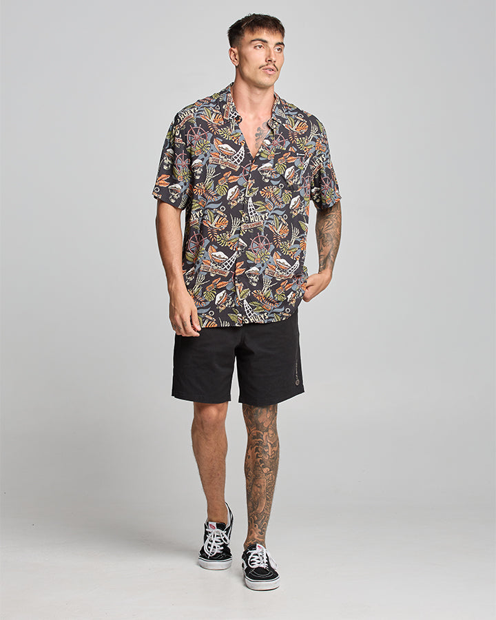 The Mad Hueys THE ISLAND CAPTAIN | WOVEN SHIRT