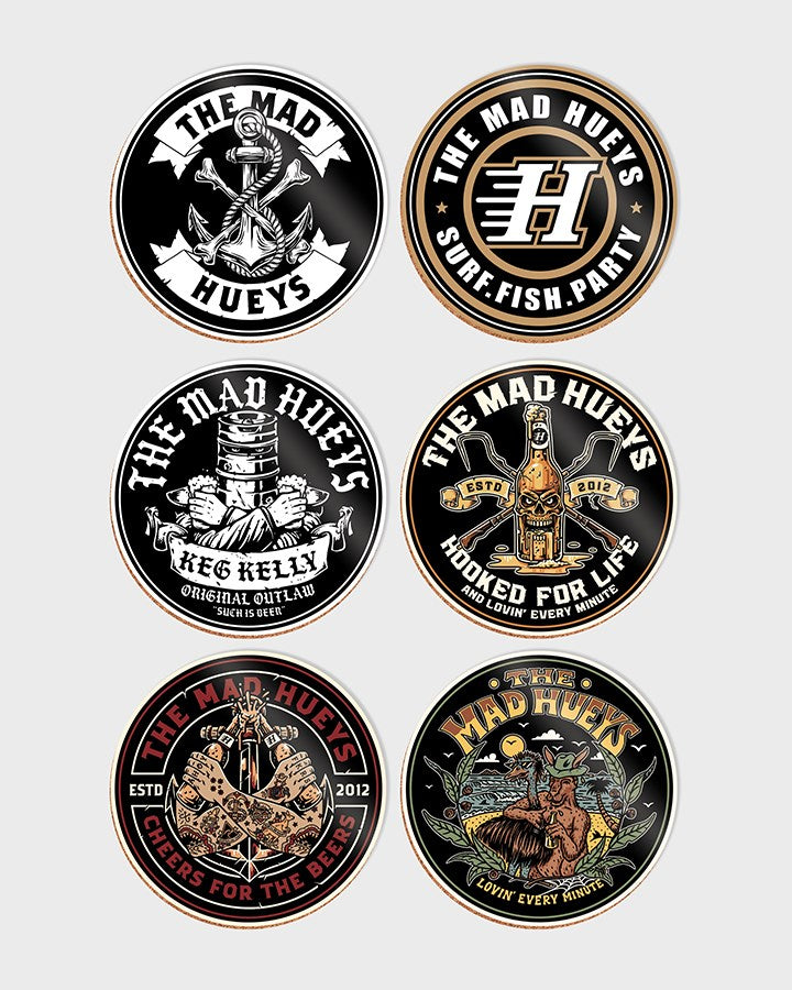 The Mad Hueys HUEYS PARTY I COASTERS