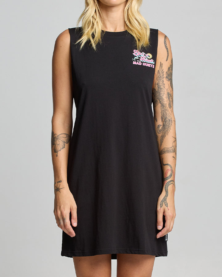 The Mad Hueys LIFES A BEACH | WOMENS MUSCLE DRESS